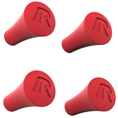 RAP-UN-CAP-4-REDU RAM® X-Grip® Red Rubber Cap 4-Pack